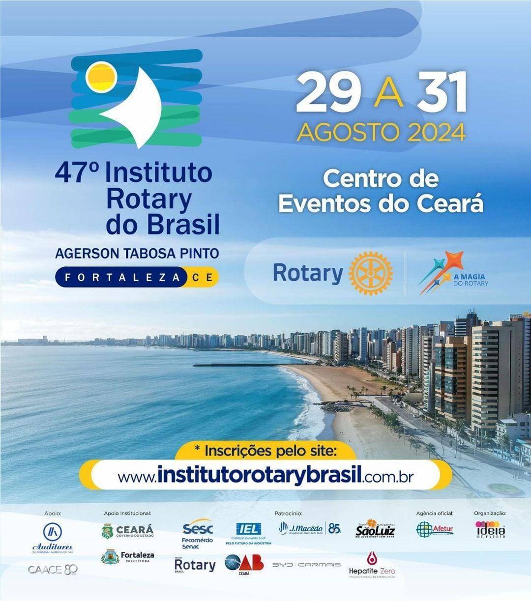 Em Agosto Acontece o 47º Instituto Rotary Brasil 