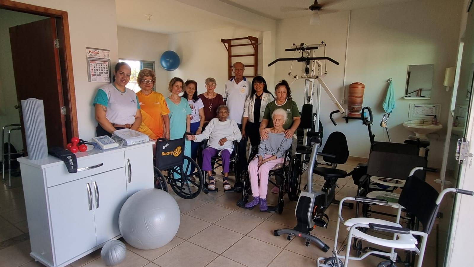 Equipamentos para Sala de Fisioterapia do Lar do Idoso