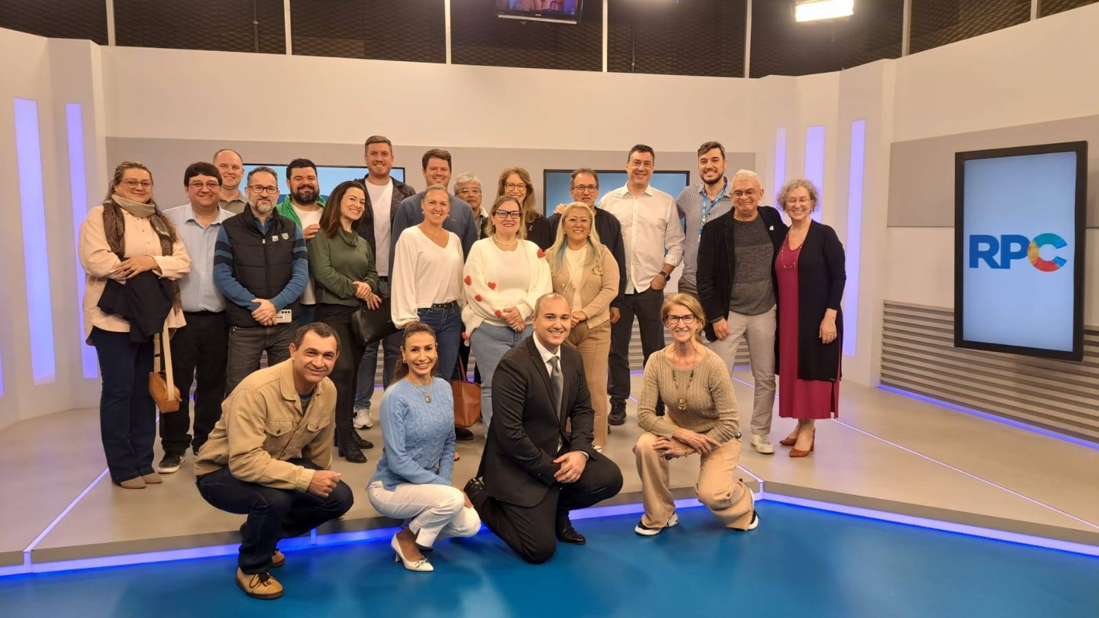 Apresentação Profissional do companheiro Fábio Catafesta na RPC Foz do Iguaçu.