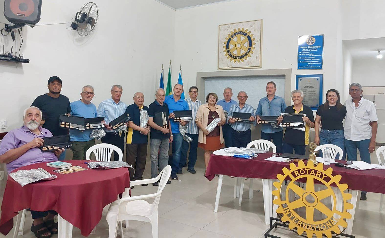 A primeira reunião ordinária da Presidente Priscila Mafetone no Rotary Club de Monte Aprazível foi de muita festa, alegria e comemoração