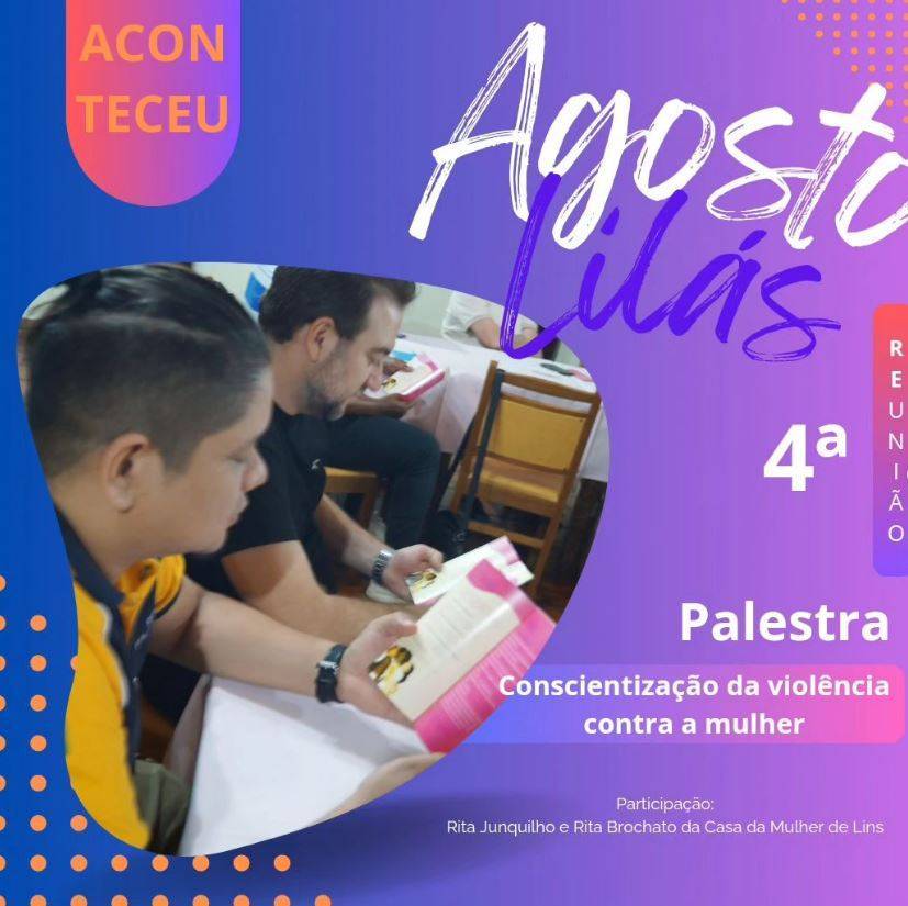 O Que O Rotary Club de Lins - Norte Preparou Para o Mês de Agosto