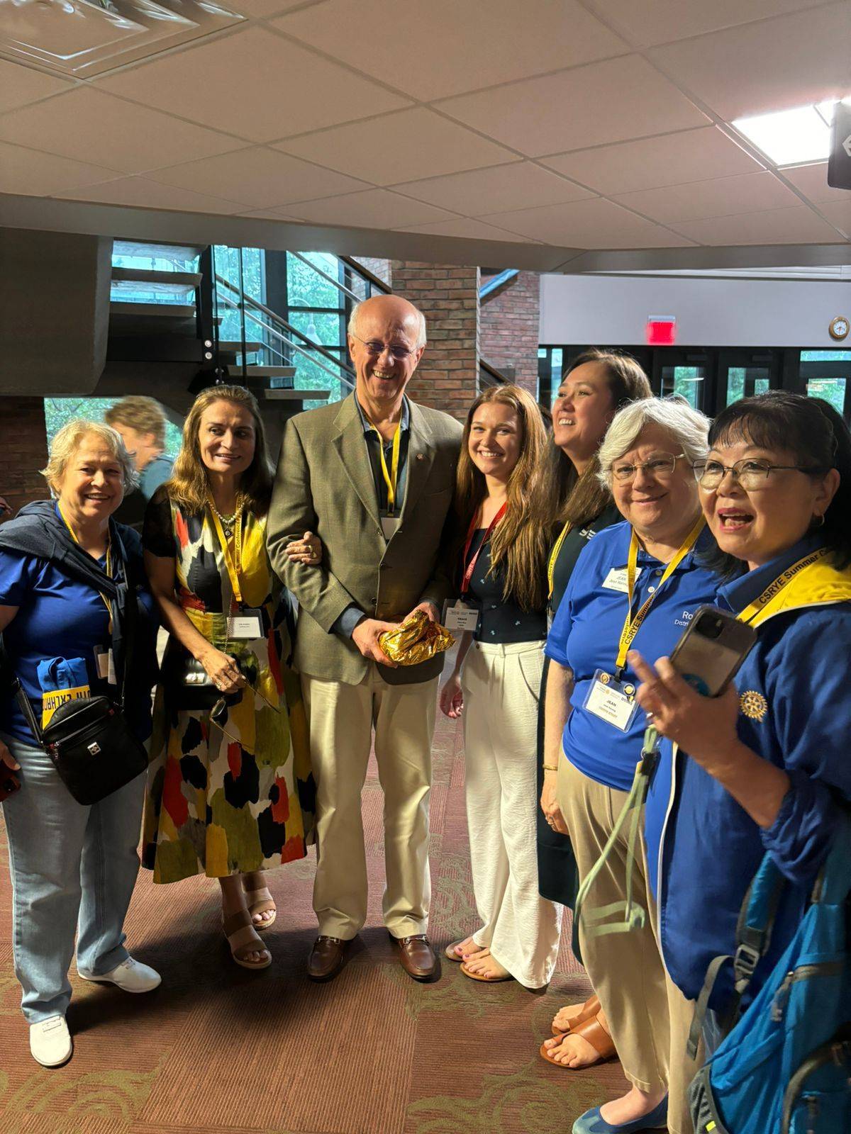 DISTRITO 4560: Marca Presença na Conferência do Central States 