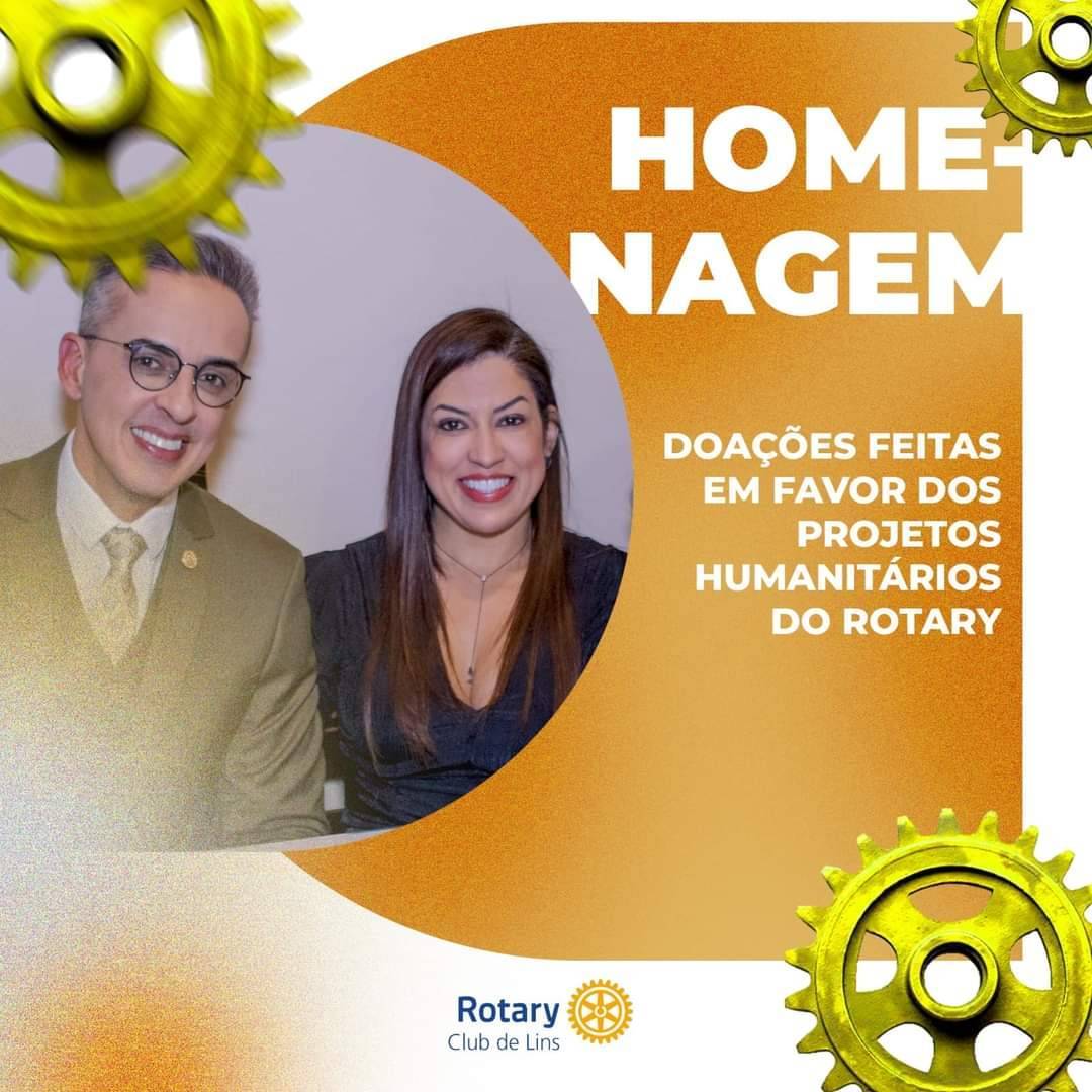 Rotary Club de Lins Homenageia Empresa Linense