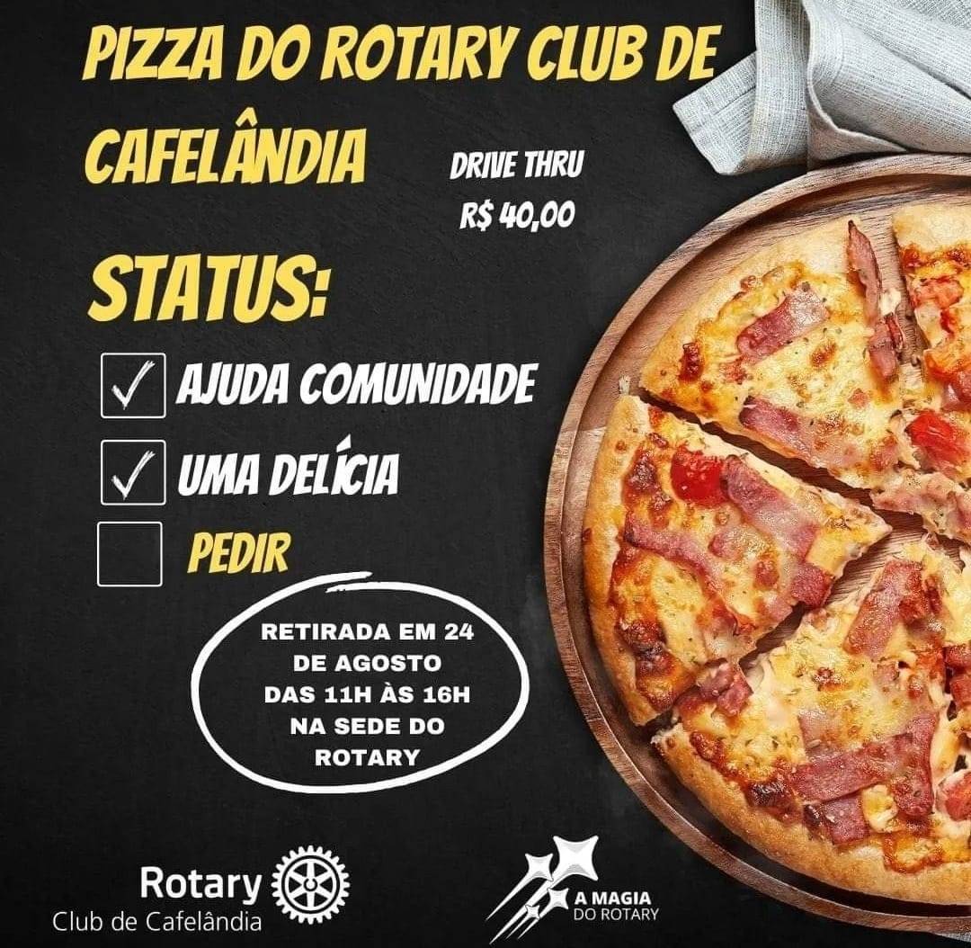 Rotary Club de Cafelândia Promove Campanha Tradicional Pizza