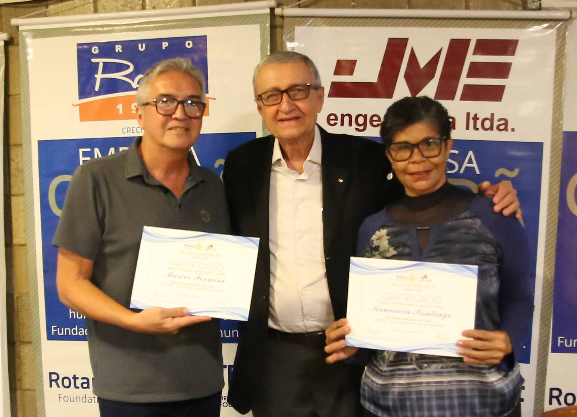 Palestra “CERVAC – Se for para dar amor que seja o ano inteiro” – com os Co-fundadores Sr. Marcos Ferreira e a Sra. Mauricéia Santiago. 