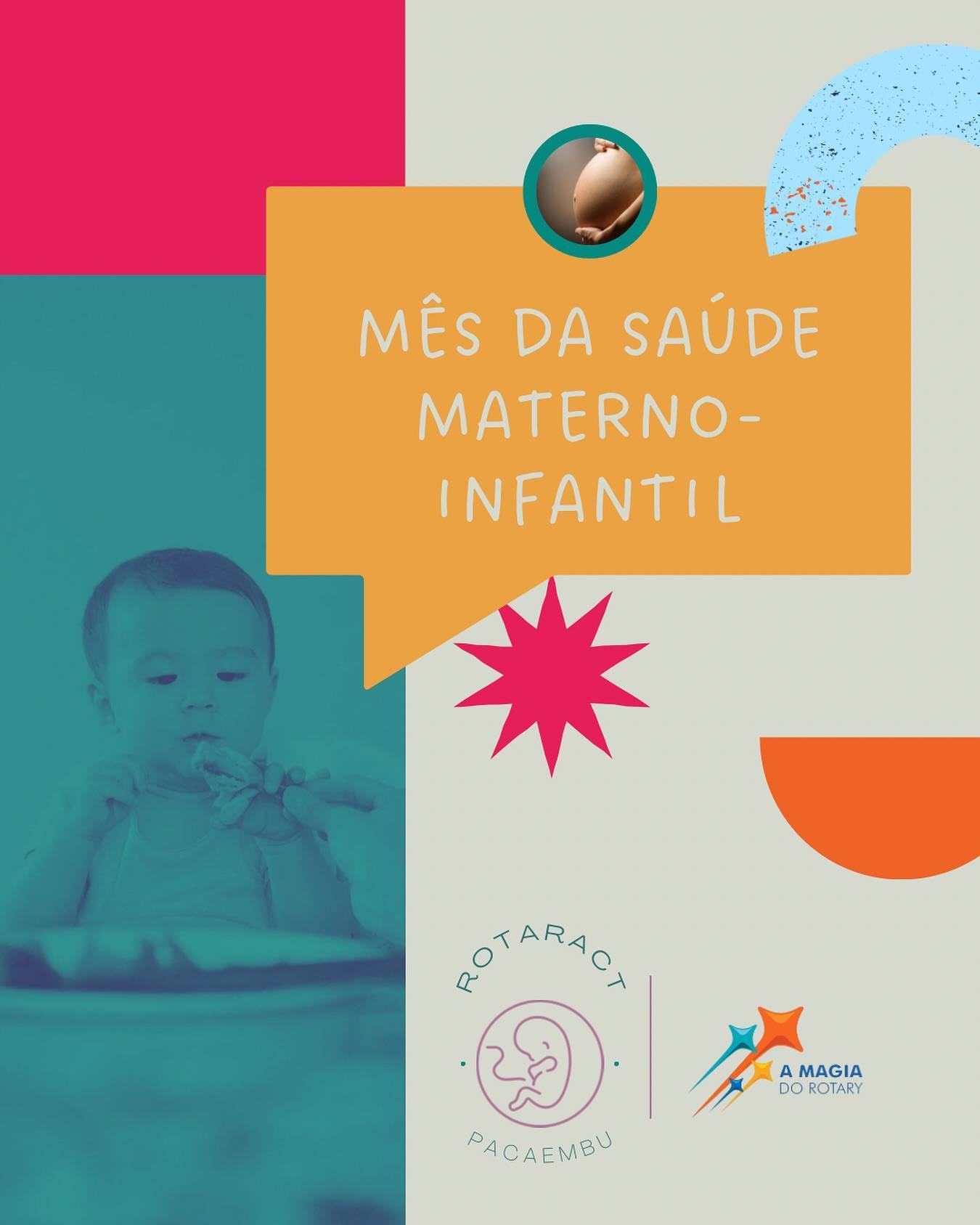 O Rotary Internacional 𝐜𝐚𝐩𝐚𝐜𝐢𝐭𝐚 𝐨𝐬 𝐫𝐨𝐭𝐚𝐫𝐢𝐚𝐧𝐨𝐬 𝐚 𝐚𝐭𝐮𝐚𝐫𝐞𝐦 𝐧𝐚 𝐚́𝐫𝐞𝐚 𝐝𝐞 𝐬𝐚𝐮́𝐝𝐞 𝐦𝐚𝐭𝐞𝐫𝐧𝐨-𝐢𝐧𝐟𝐚𝐧𝐭𝐢𝐥