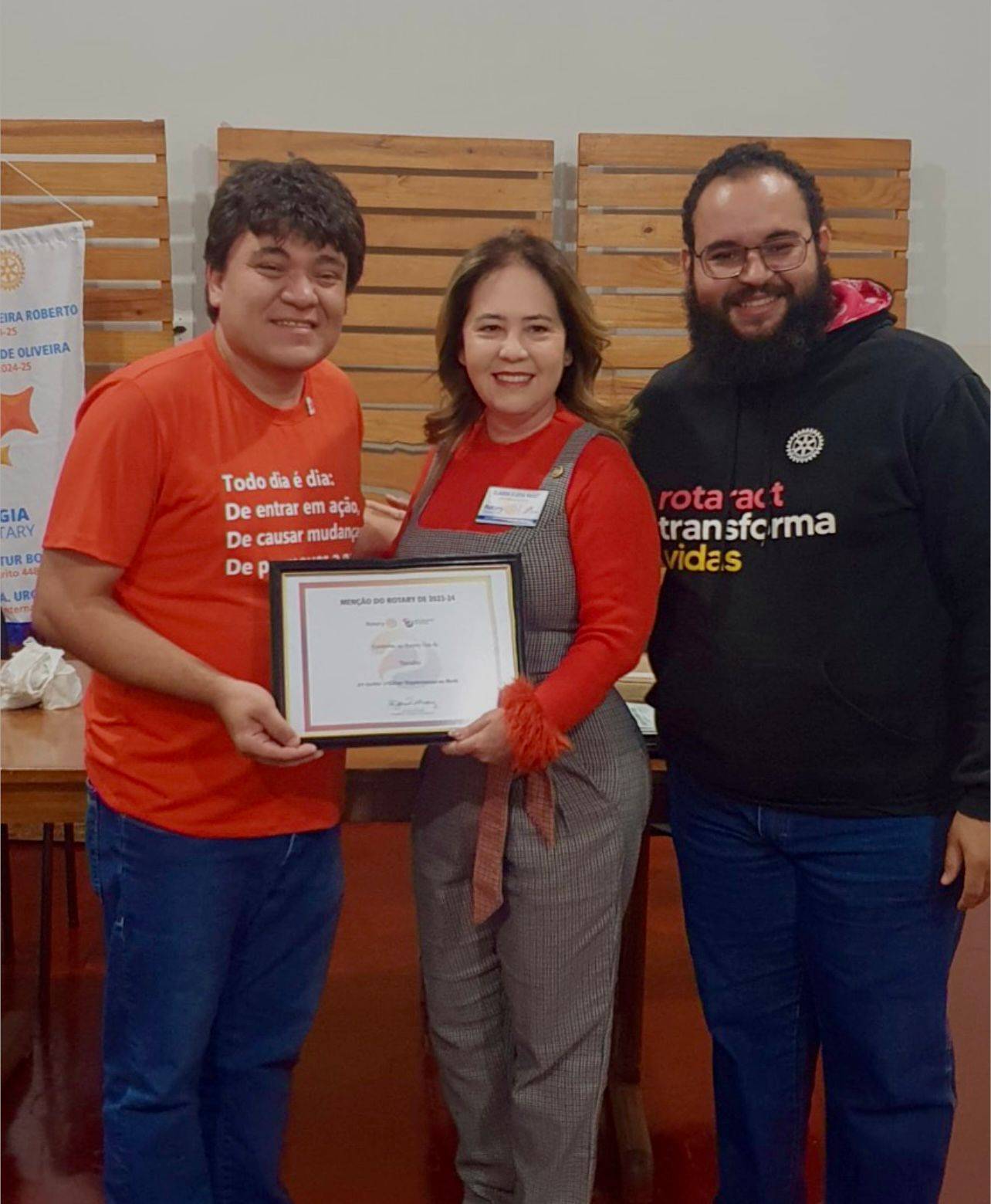 Rotary Club de Tanabi é um dos 10 Clubes que Receberam a Menção do Rotary International