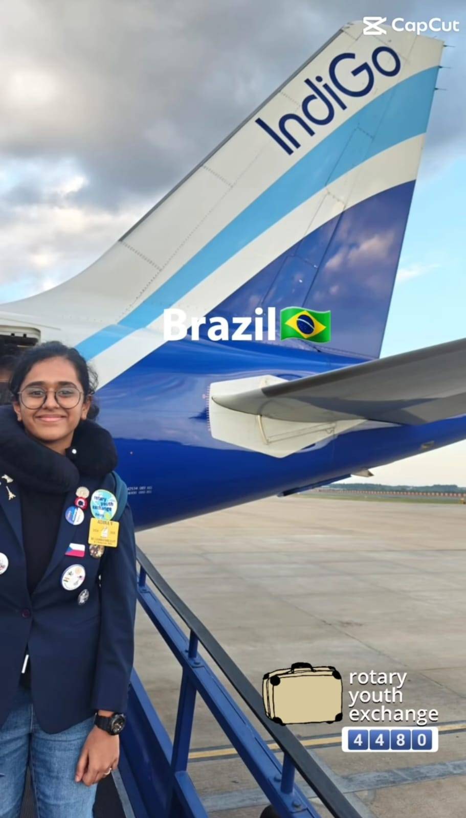 Intercambista Adira Desembarca e é Recebida pelo Rotary Club de São José do Rio Preto - Palácio das Águas