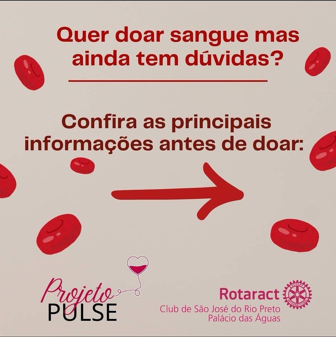 Rotaract Club de São José do Rio Preto - Palácio das Águas Lança Projeto Pulse