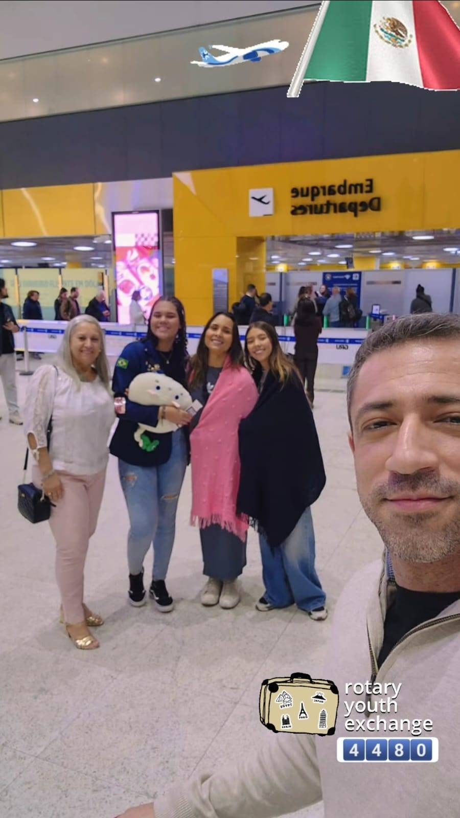 Stéfany Embarca de Ilha Solteira Para México