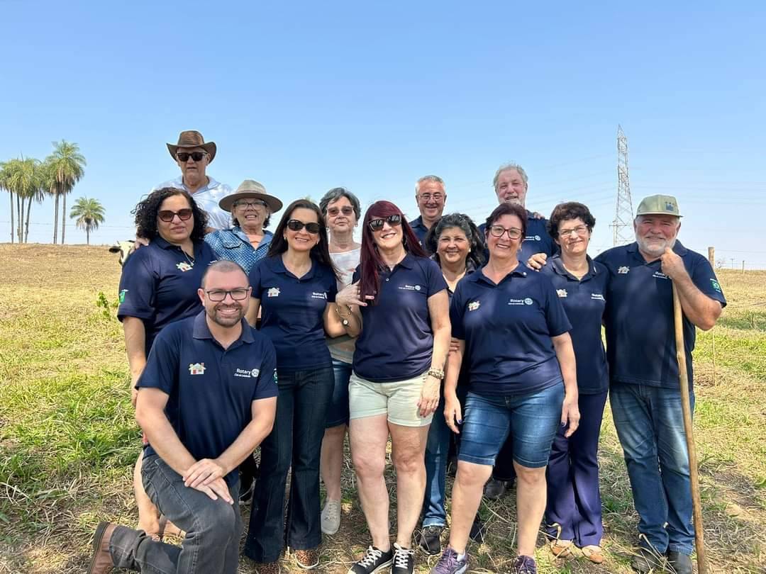 Rotary Club de Cafelândia Concretizam Mais Um Projeto Voltado Para Conservação do Meio Ambiente