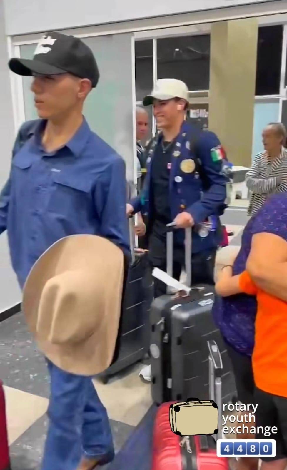 Intercambista Arturo Desembarca do México Para São José do Rio Preto