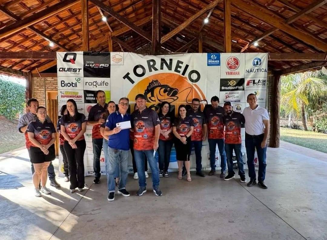 Rotary Club de Santa Fe do Sul é Contemplada Com Doação em Dinheiro dos Organizadores do Campeonato de Pesca Tucuna do Bem