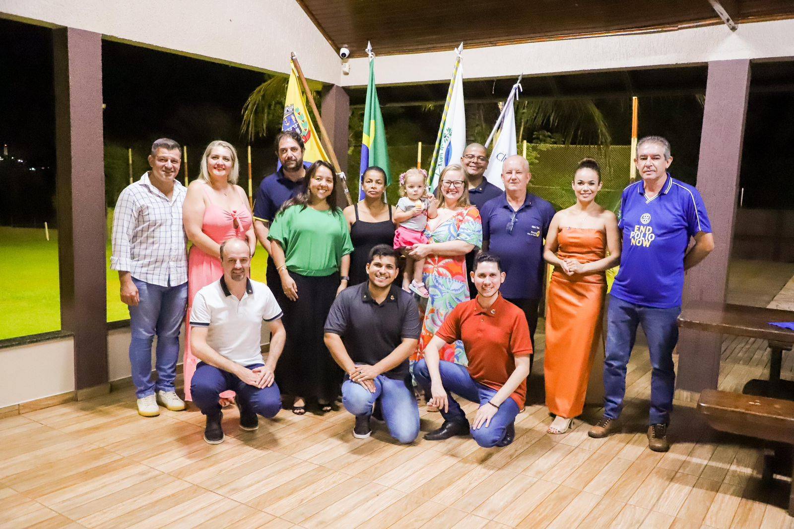 Companheiros do Rotary Club de Guaíra 