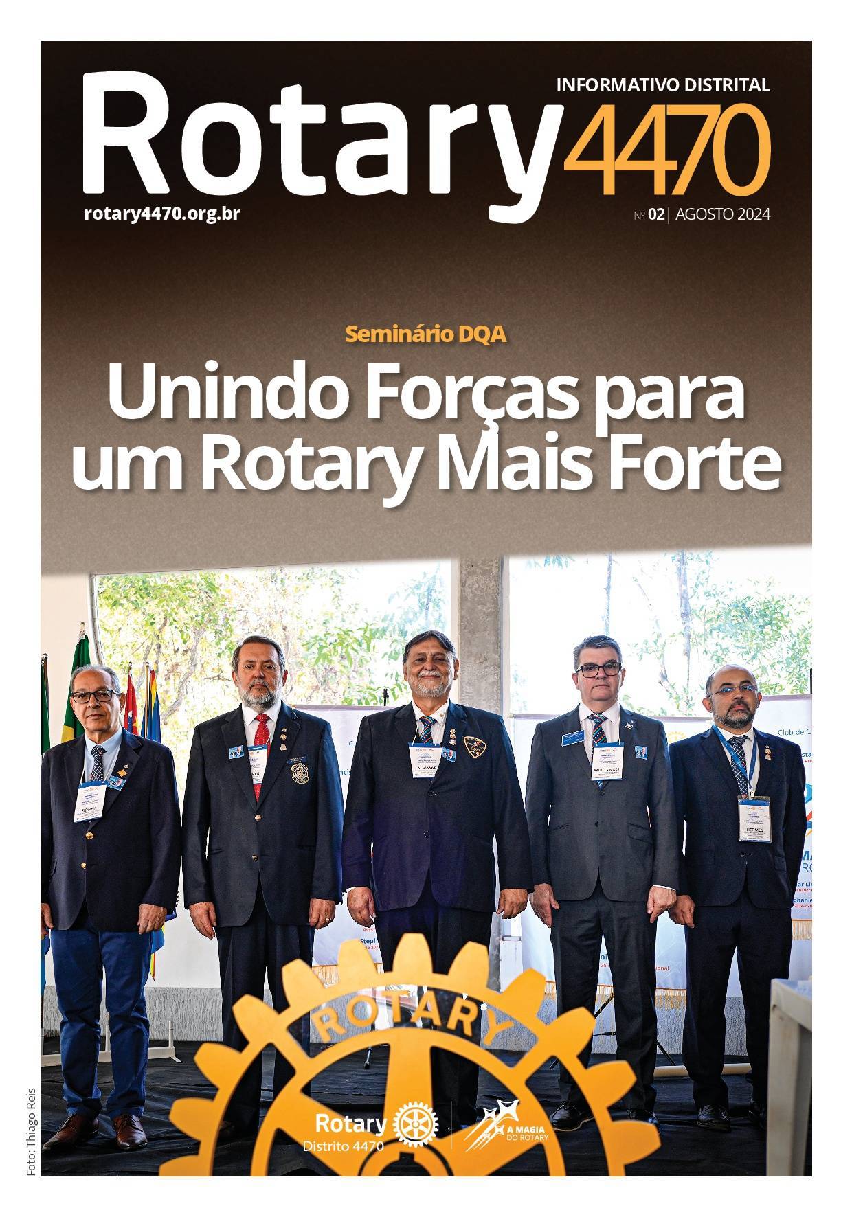 Informativo Rotário de AGOSTO/2024 - Numero 02 - Carta Mensal