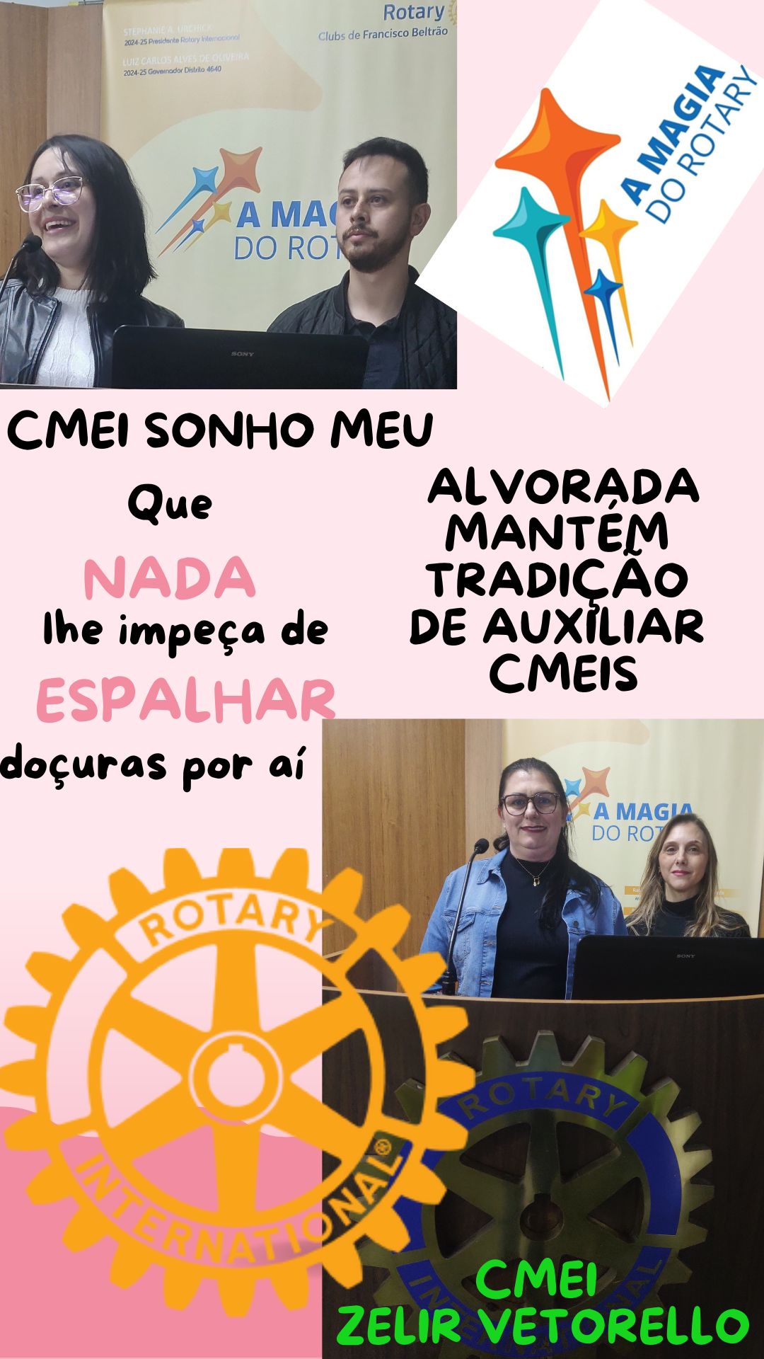 DIRETORES DE CMEIS NO ALVORADA