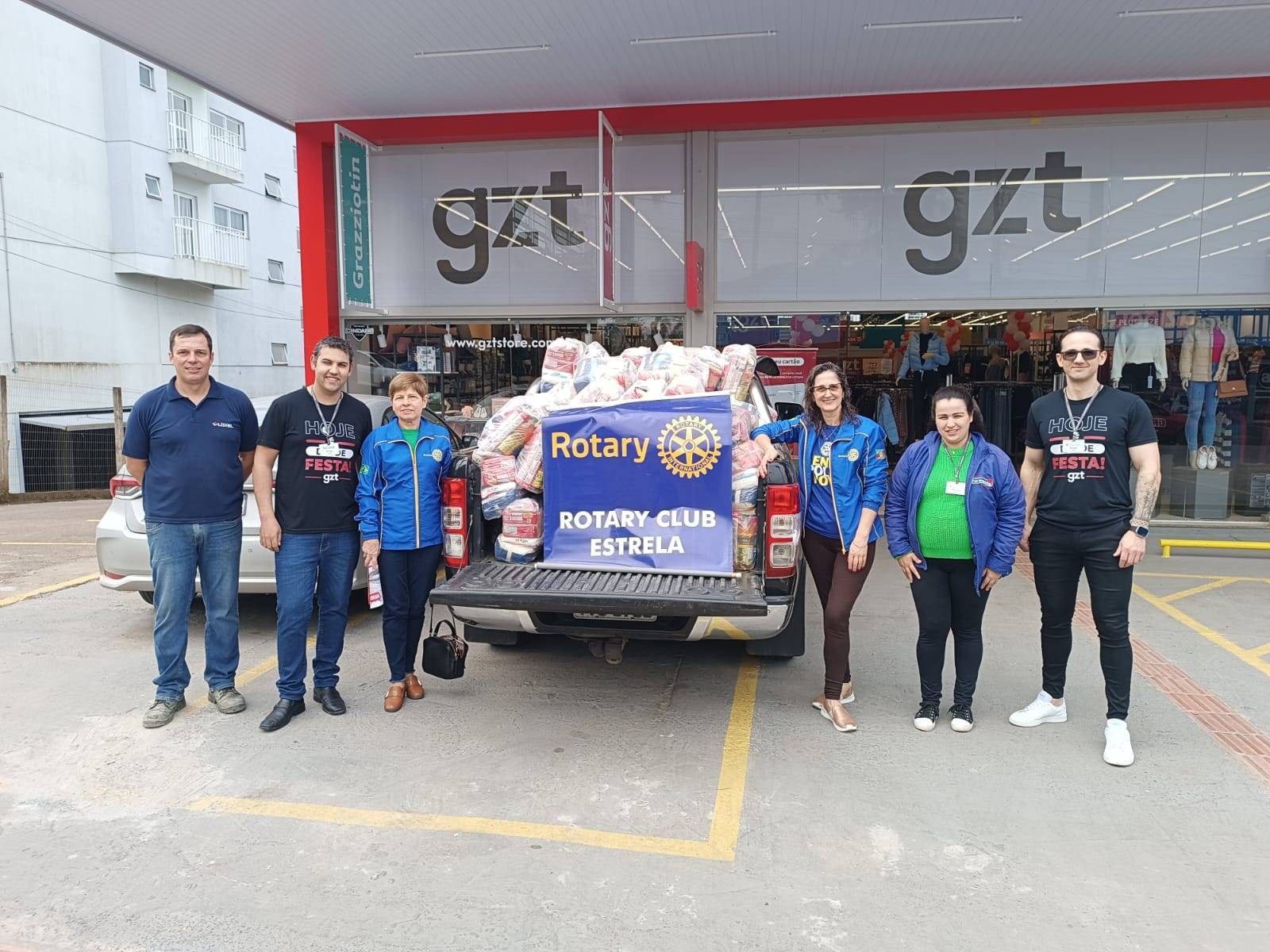 Entrega Cestas Básicas Grupo Grazziotin