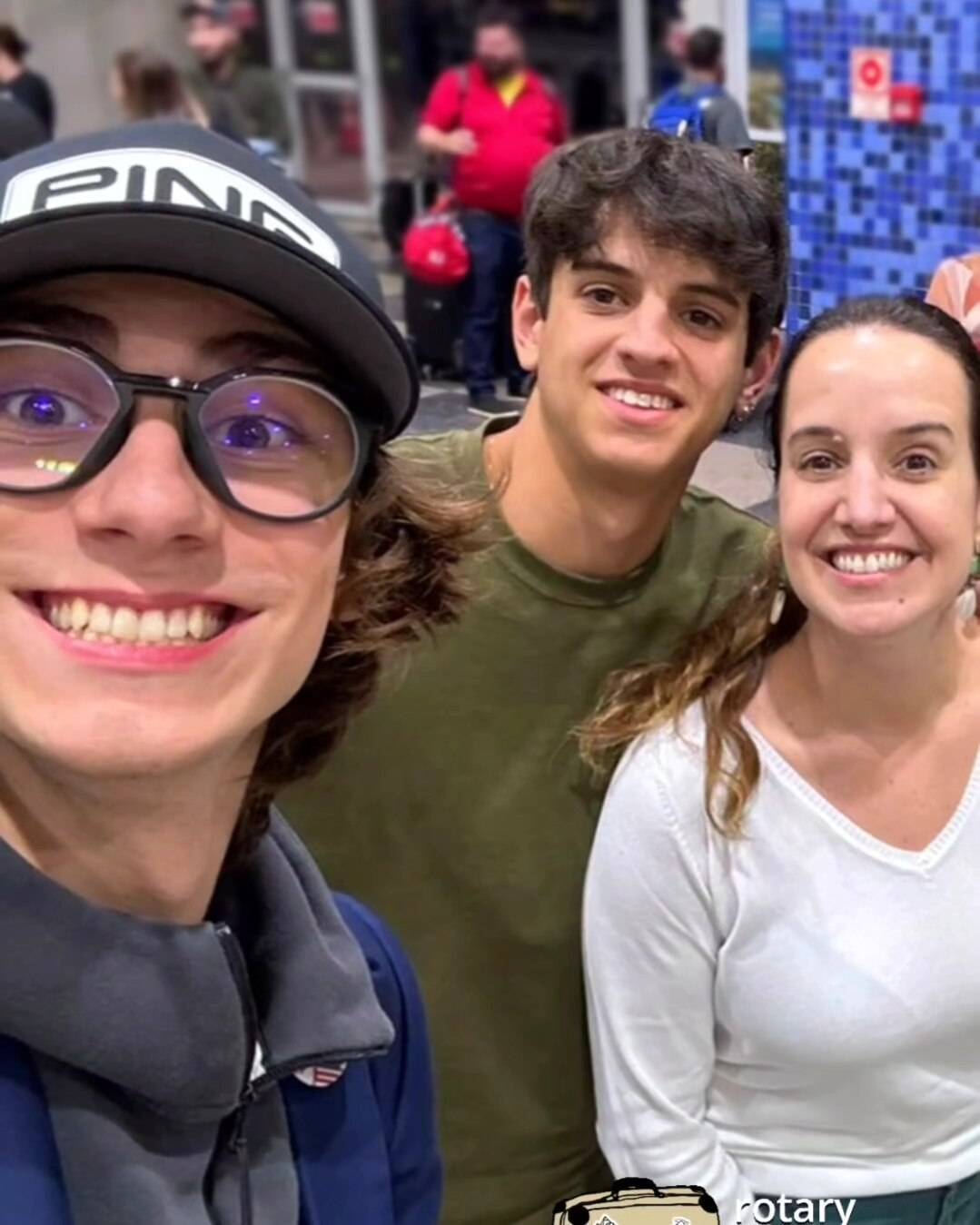 Intercambista Stavros Desembarca dos Estados Unidos Direto Para Jaú