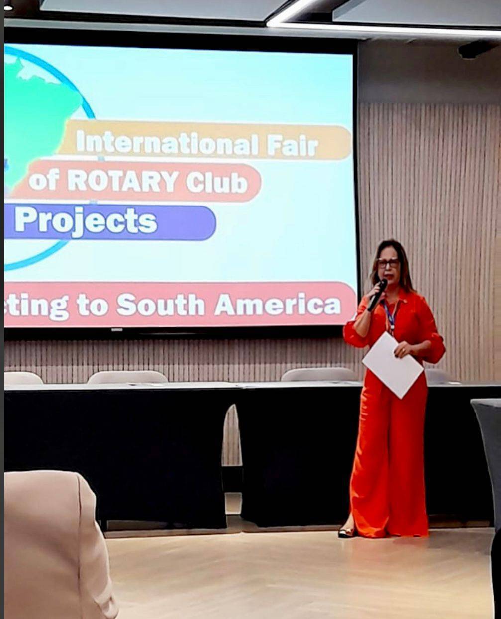 Governadora Assistente Claudia Maset Apresenta Projeto Global do Rotary Club de Monte Aprazível em Fortaleza