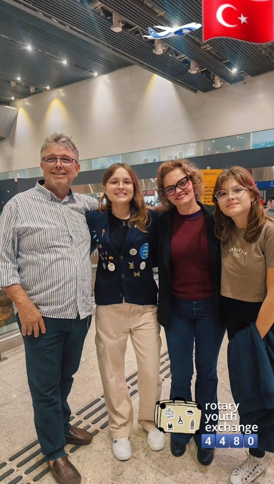 Intercambista Laura Embarca Para Turquia