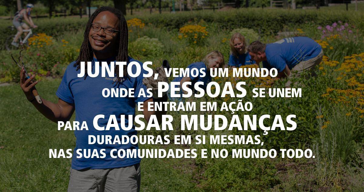 O Rotary precisa de mais mãos para o Servir. Faça sua parte.