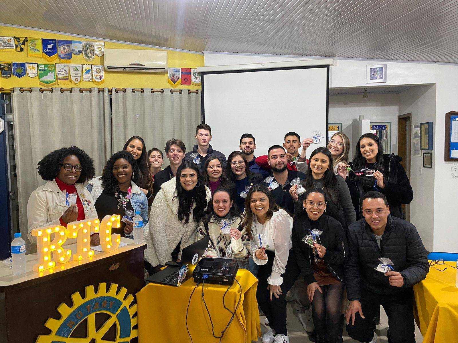 Posse da nova diretoria do Rotaract Club de Tupanciretã para o ano rotário 2024/25!