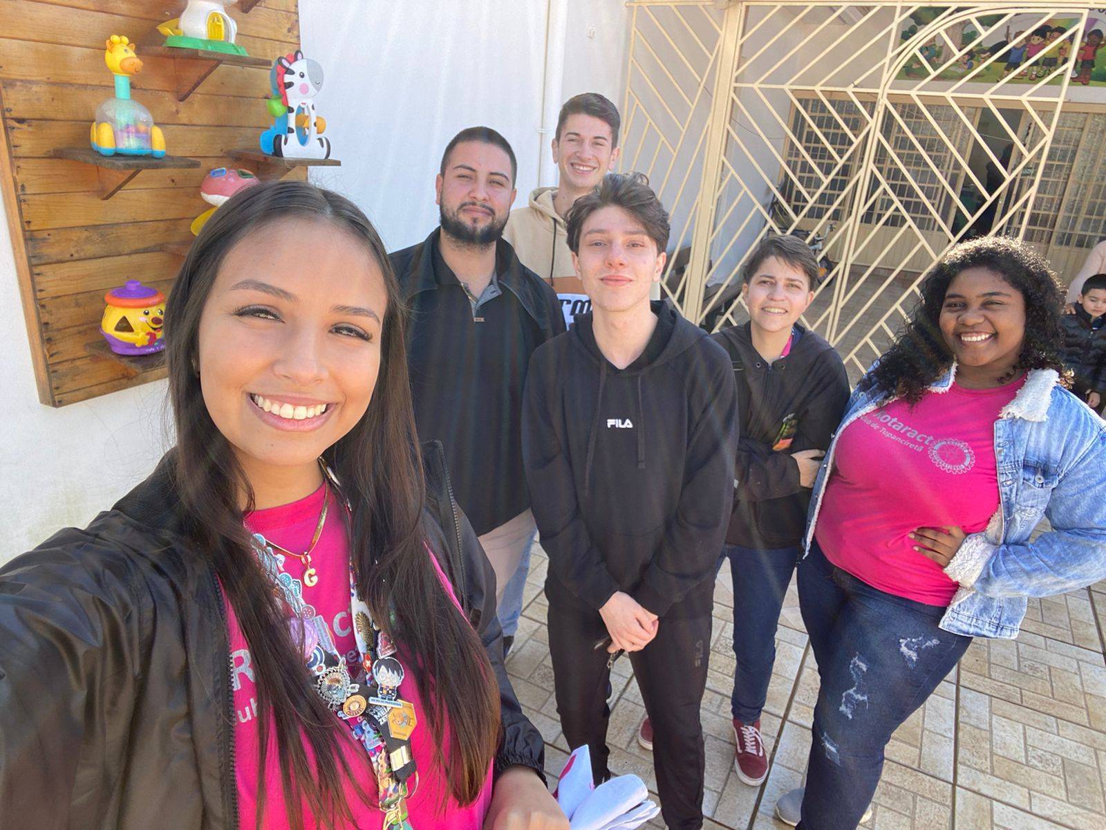 Doce manhã no Instituto Nossos Filhos!