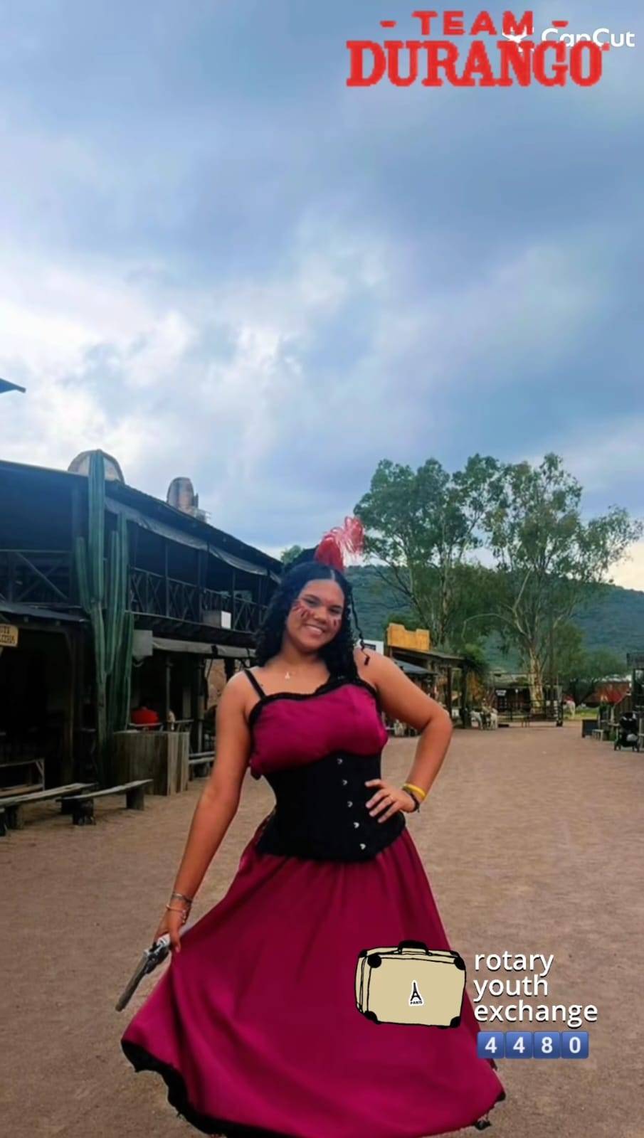 Intercambista Stefany Realizou Passeio Temático do Velho Oeste no México