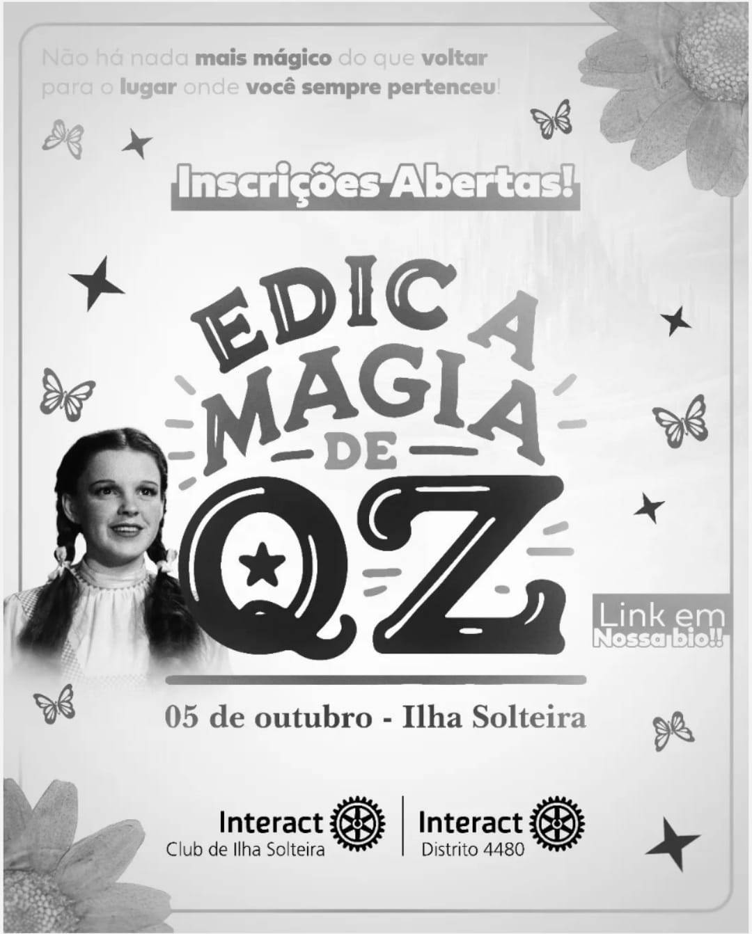 Interact Distrito 4480 Abre Inscrições Para a EDIC A Magia de OZ