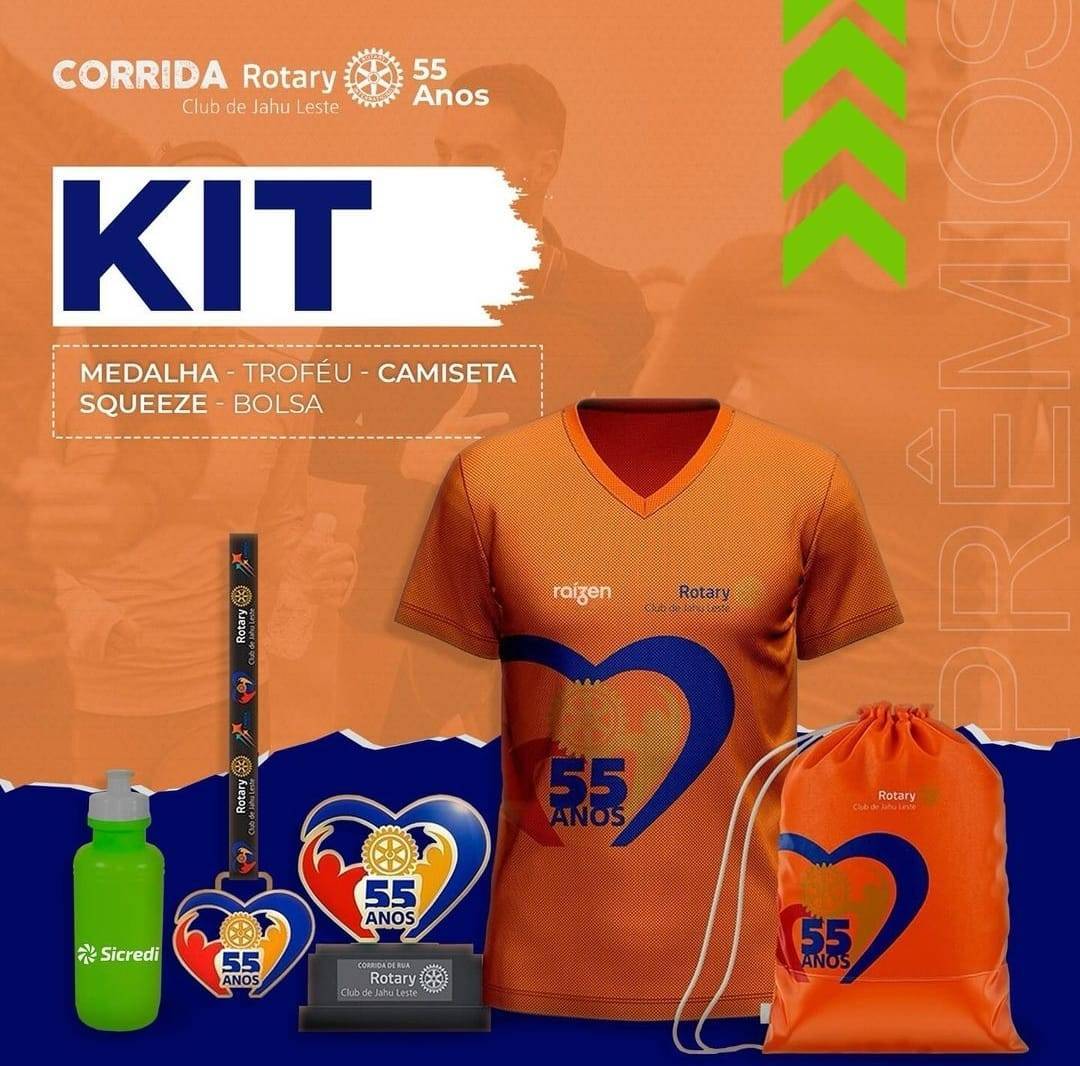  Rotary Club de Jahu - Leste Abre Inscrição Para a Terceira Edição de Corrida de Rua