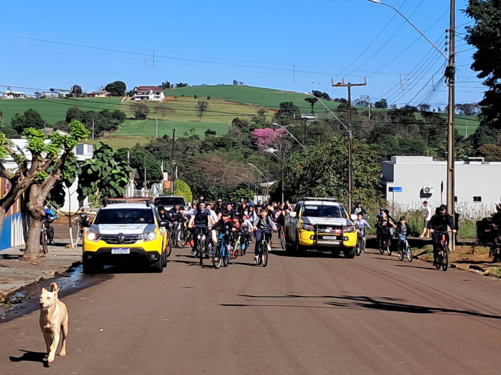 Rotary Club apoia passeio ciclistico da policia militar 🚴🏽
