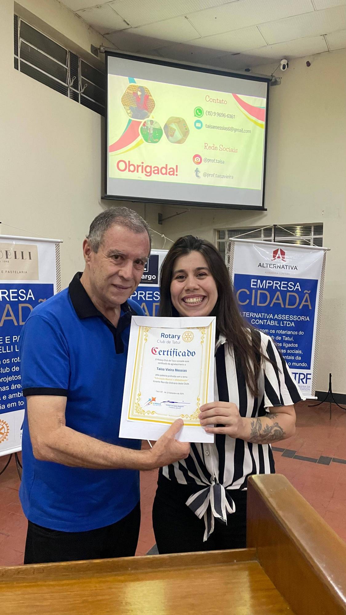 Palestrante Taisa Messias