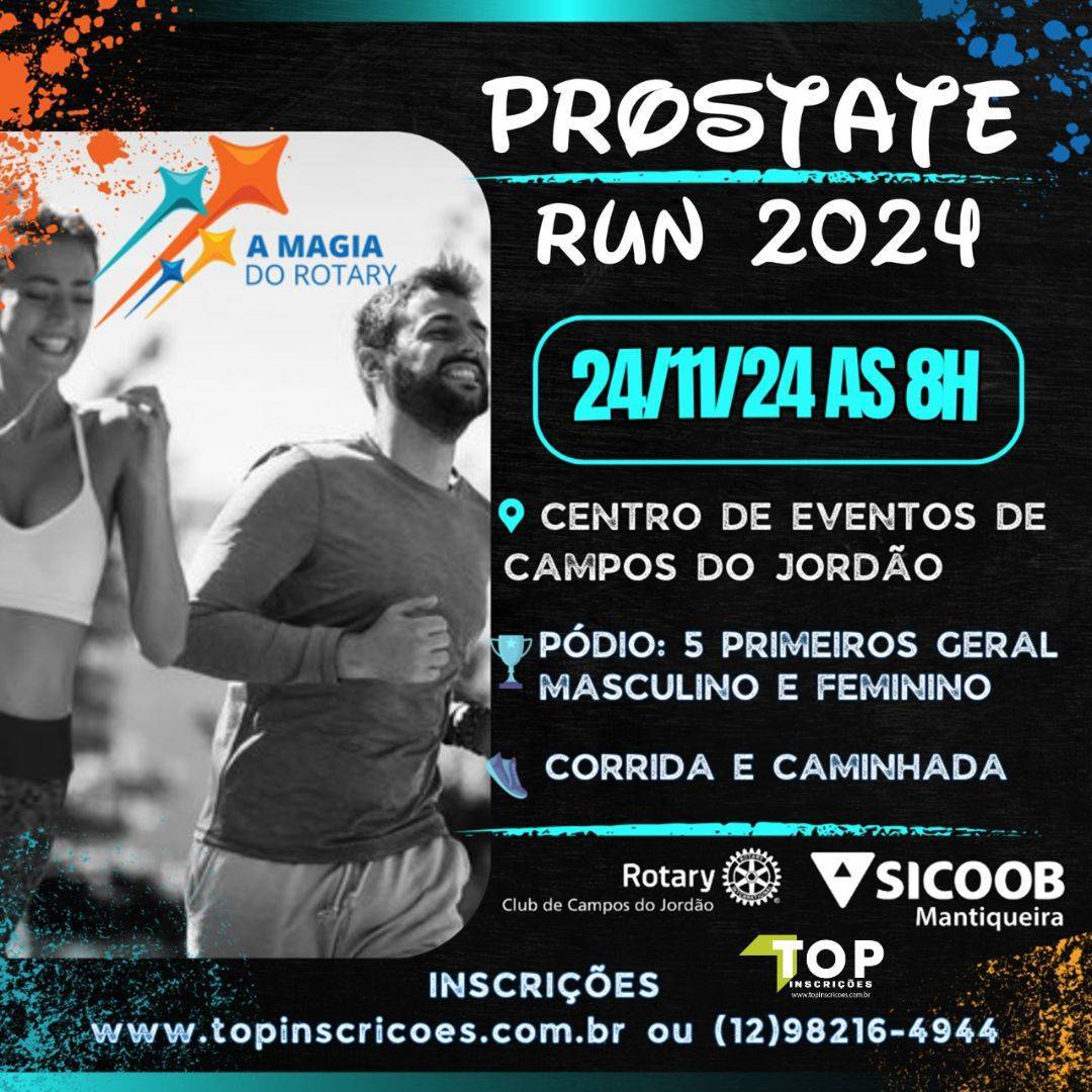 Prostate Run do Rotary Club de Campos do Jordão
