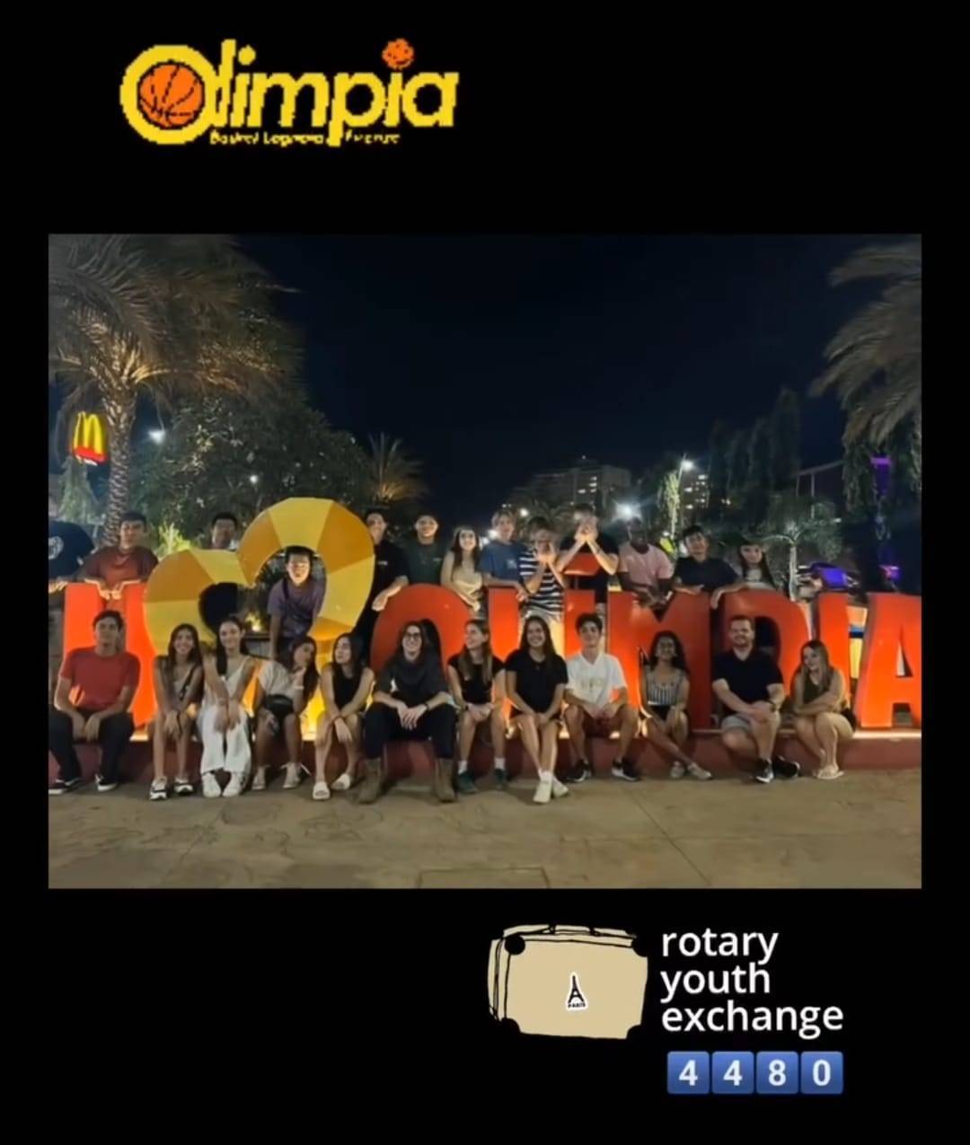 Intercambistas da Turma 2024-2025 Registram Presença no Encontro de Boas Vindas Realizado em Olímpia