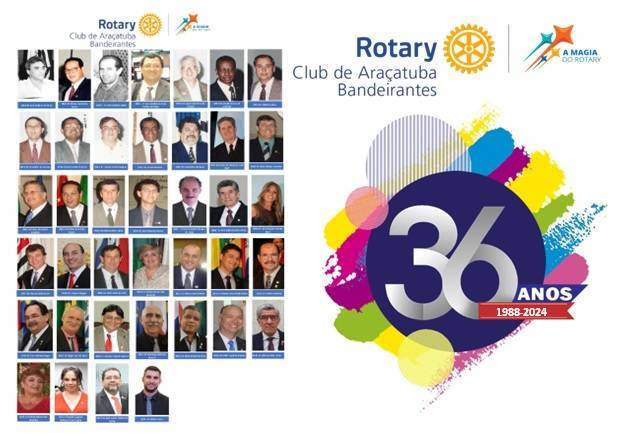 Aniversário de Fundação do Rotary Club de Araçatuba Bandeirantes - 36 Anos