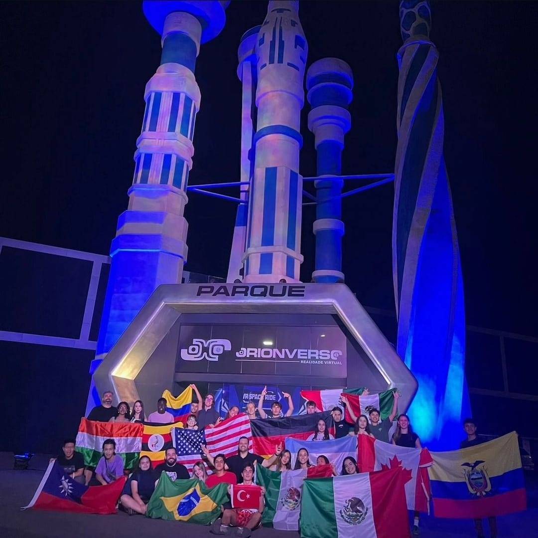 Intercambistas do Distrito 4480 Visitaram o Orionverso em Olímpia