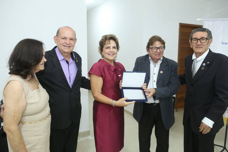 Posse dos novos sócios honorários do Rotary Club de Mossoró