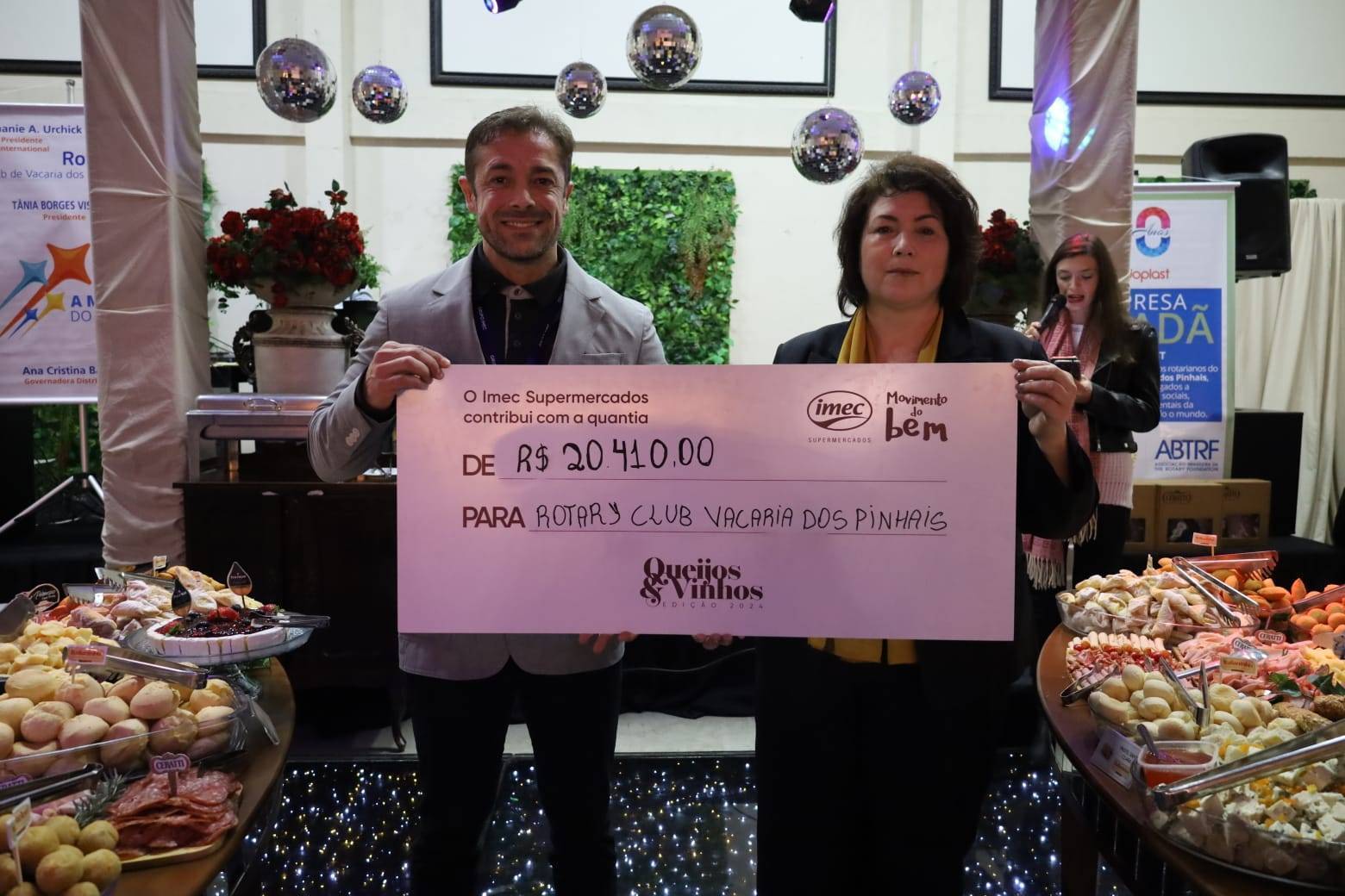 Noite da Solidariedade - Queijos e Vinhos 08/08