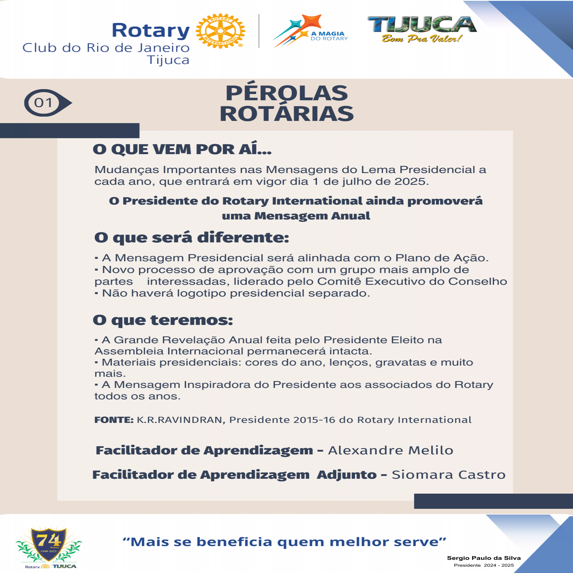 Por Siomara Castro Presidente da Comissão de Imagem Pública