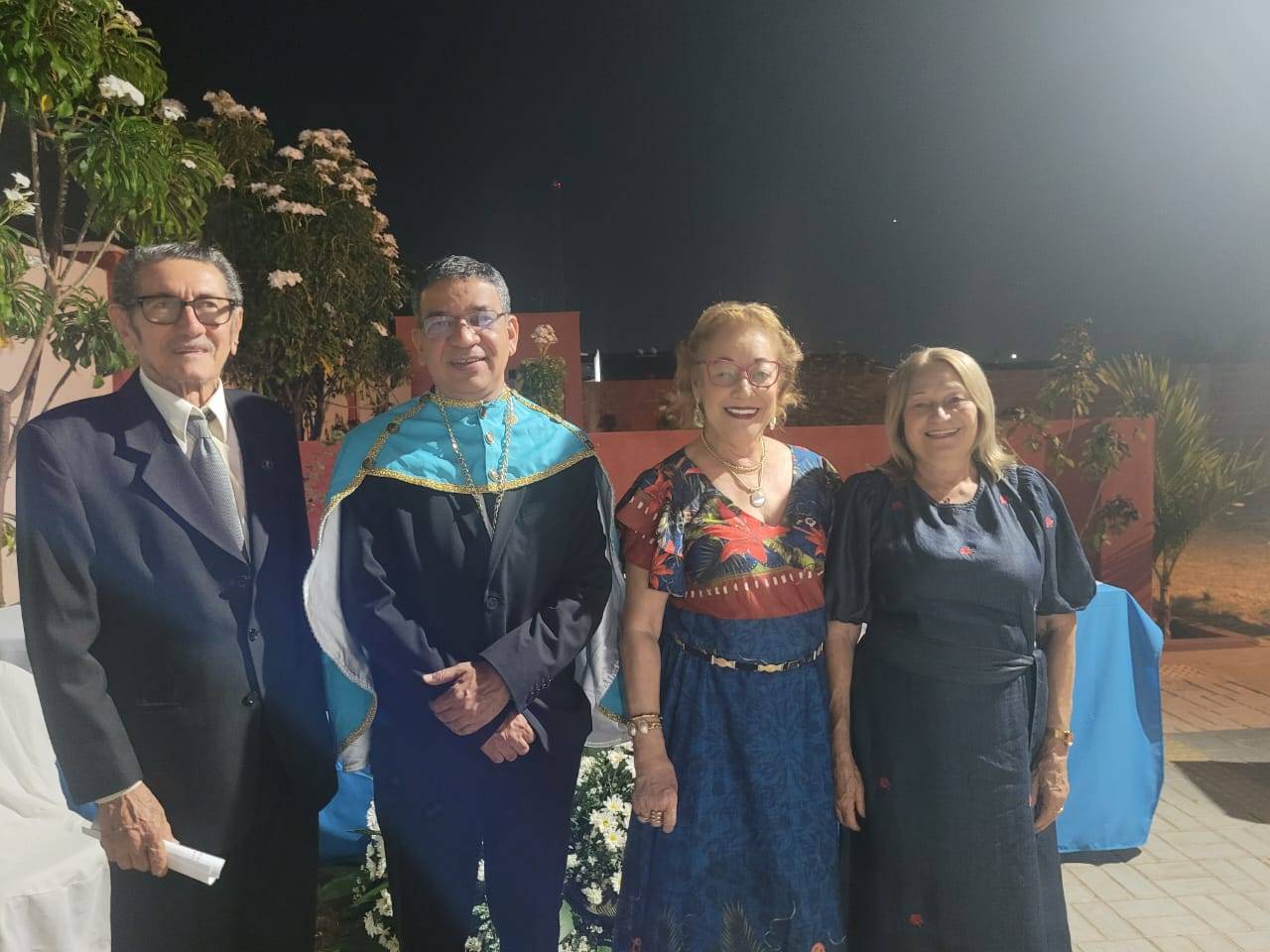 Participação do Rotary Club de Mossoró na festa de 36 anos da Academia Mossoroense de Letras