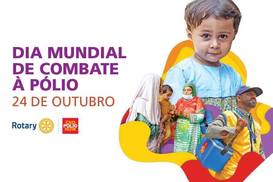 24 de Outubro é o Dia Mundial de Combate à Pólio