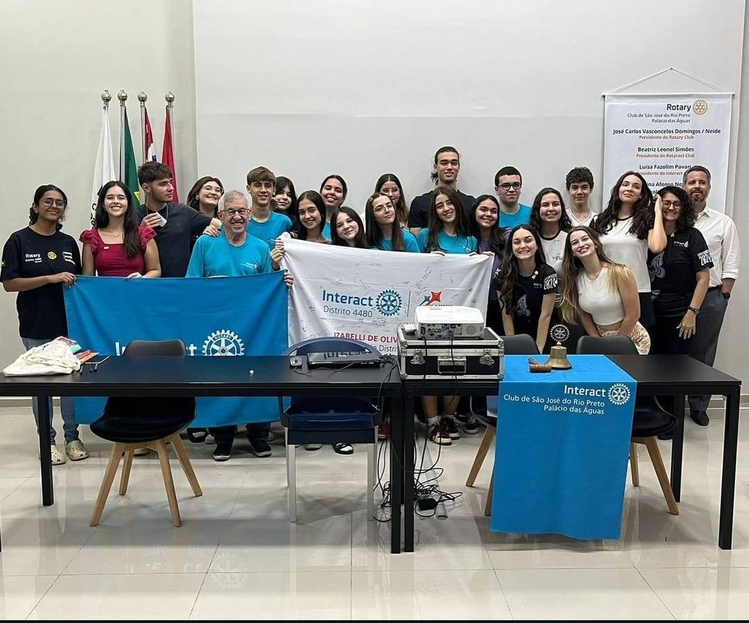  Interact Club de São José do Rio Preto - Palácio das Águas Recebe a Visita da RDI Iza do Interact Distrito 4480