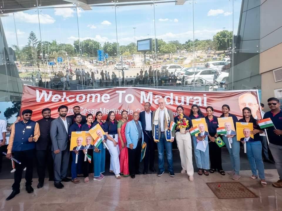 Vision 2030 - Membership Congrave Aconteceu no Dia 24 de setembro em Madurai na Índia Com 2500 Rotarianos