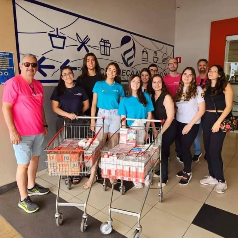 Rotaract Club de São José do Rio Preto - Palácio das Águas Inicia  Projeto de Arrecadação de Leite em Prol do Lar de Betânia