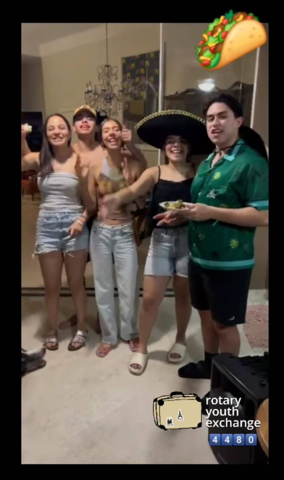 Intercambistas Mexicanos Adriana, Camila, Nádia e Gael Passaram Final de Semana Juntos em São José do Rio Preto