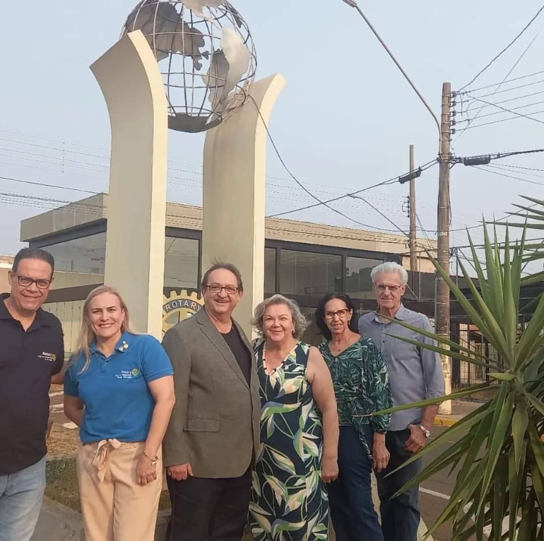 Casal Governador Eder Bocchini e Nelly Visitaram os Clubes e Interact de Votuporanga