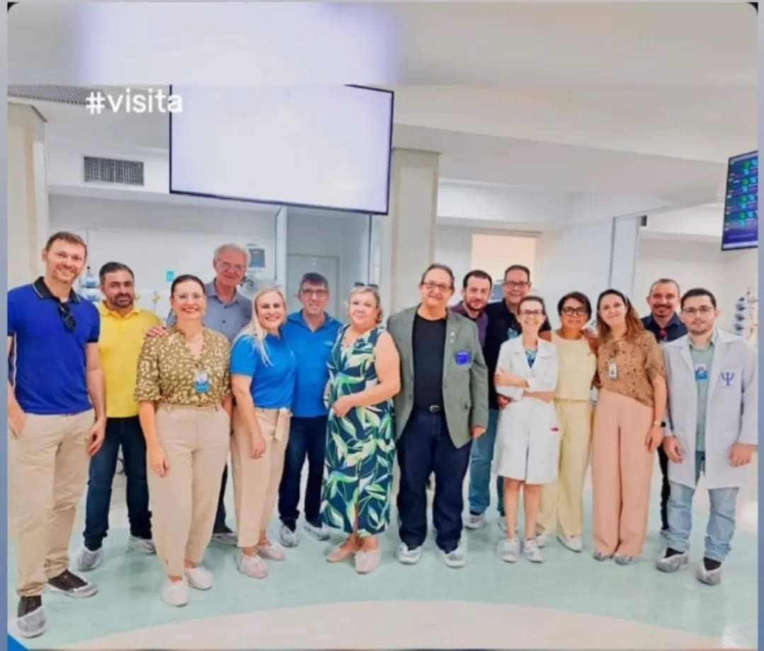 Santa Casa de Votuporanga Recebe Visita Dos Rotarianos da Cidade e Governador do Distrito 4480