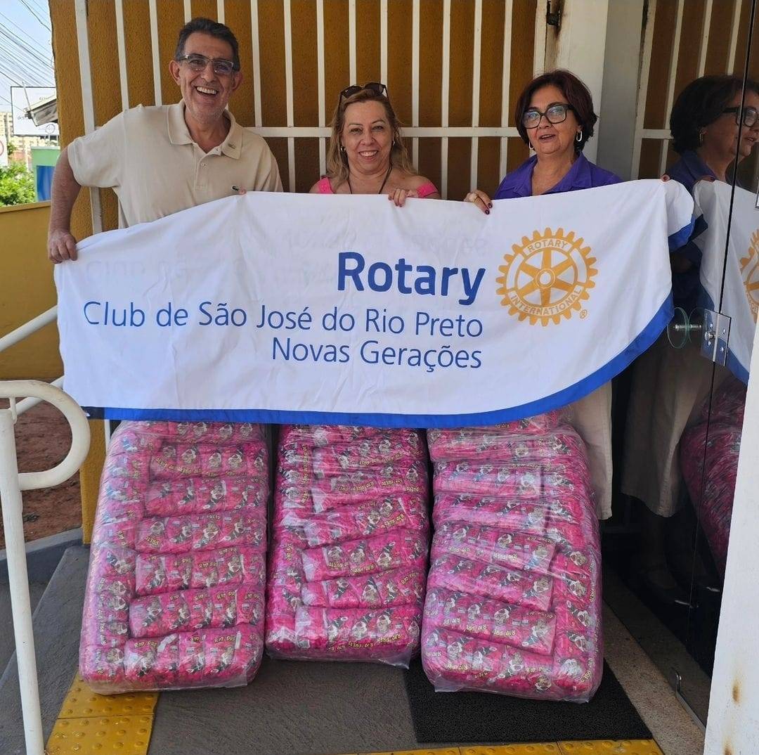 Rotary Club de São José do Rio Preto - Novas Gerações Realiza Doação de Pipoca para o Projeto Contador da Elisete Carvalho