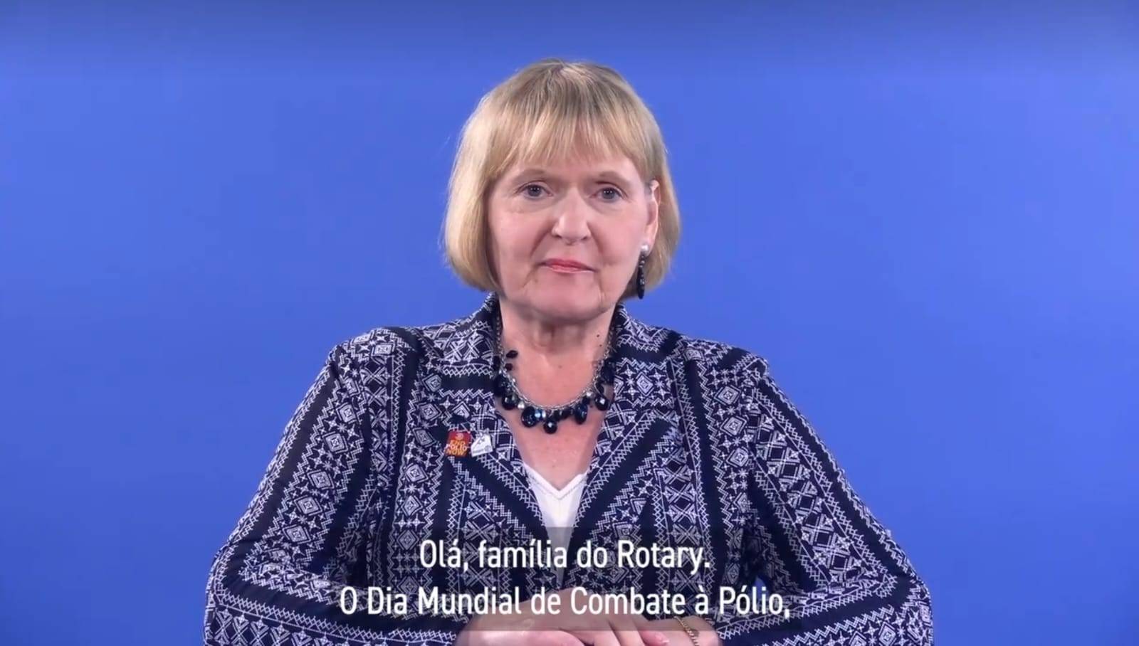 Mensagem Especial da Presidente do Rotary International Stephanie Urchick Sobre a Campanha Contra o Pólio