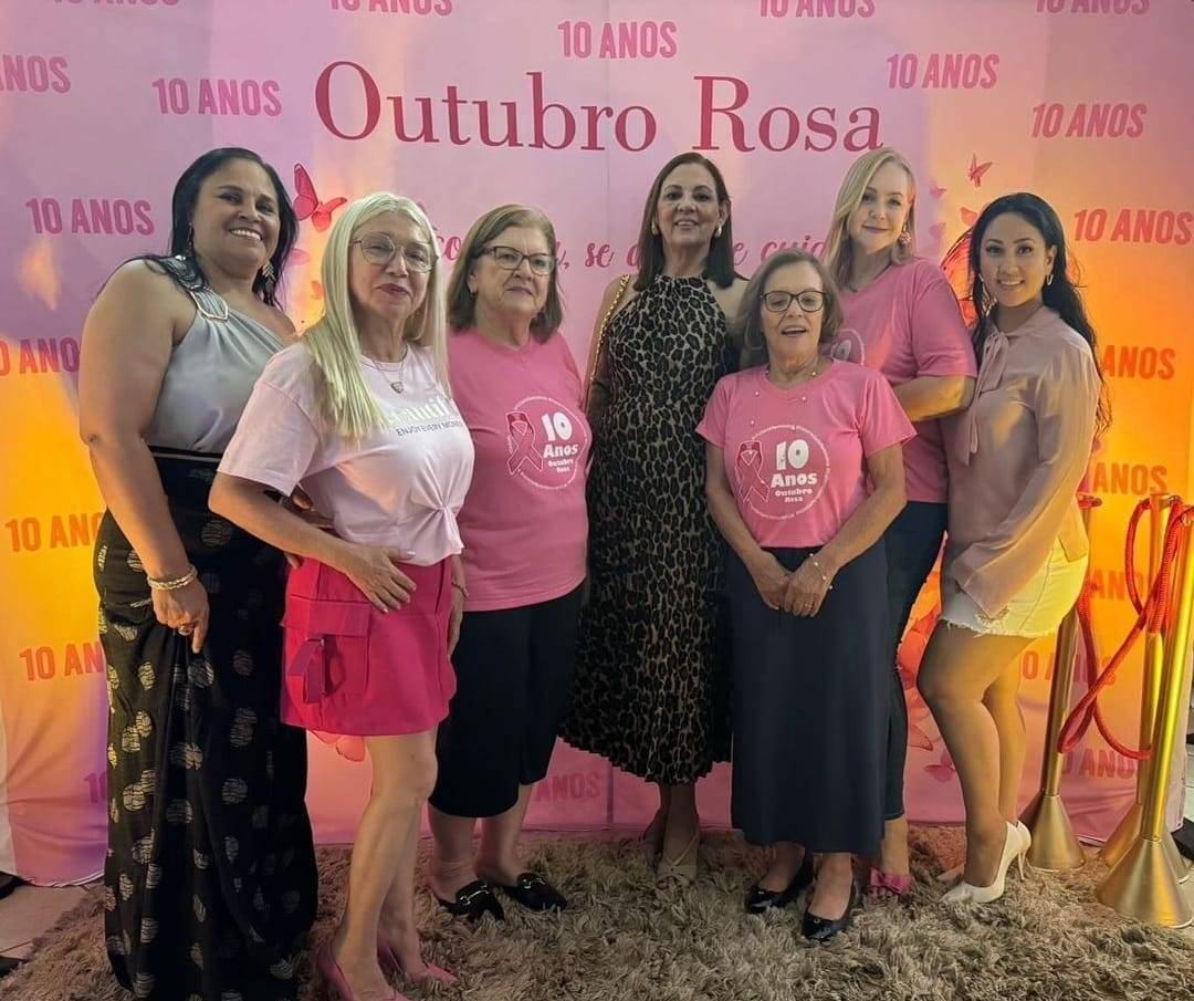 Rotary Clubs de Lins Sul e Lins Norte Marcaram Presença no Evento de Abertura do Outubro Rosa